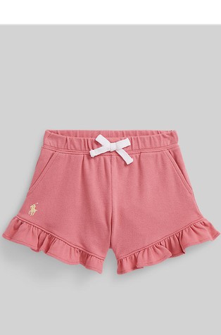 Kratke hlače od elastičnog pamuka s volančićima