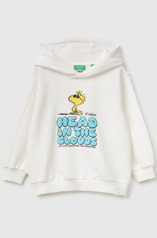 Snoopy ©Peanuts pulover s kapuljačom i otiskom sprijeda i straga