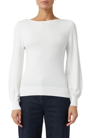 Pleten pulover s balon rukavima