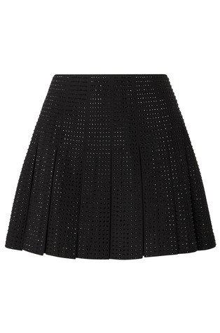 Mini suknja s ukrasnim kamenčićima