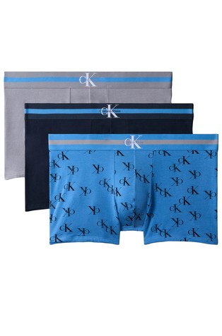 3 Pack Trunks - Graphic Monogram Cotton