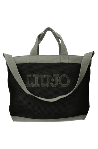 Nylon shopping bag with logo