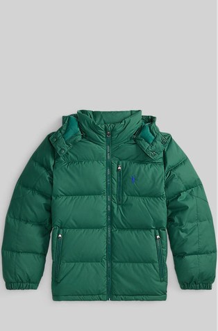 Vodoodbojna jakna punjena paperjem od ripstop tkanine s kapuljačom