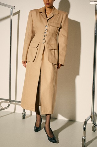 Max&Co. x Sami Miró cotton drill coat