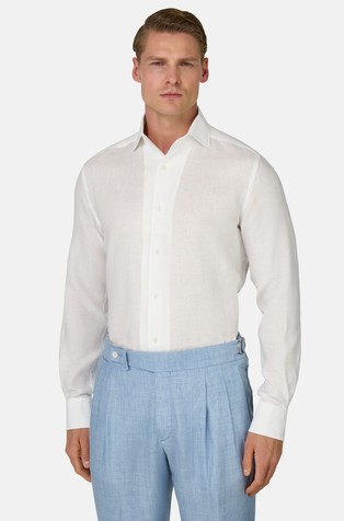 Regular fit lanena košulja