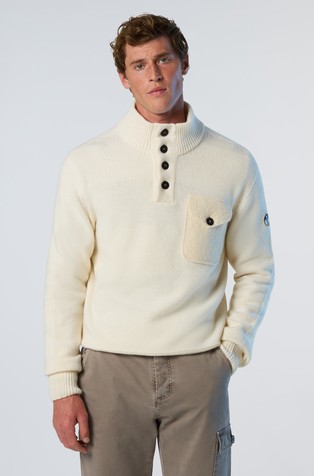 Archive pleten pulover od vune i najlona