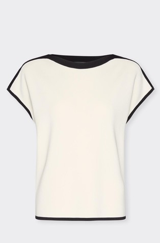Dvobojna majica od mješavine viskoze
