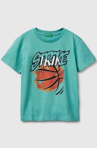 Organic cotton printed T-shirt