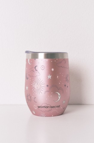 Metalna termos-šalica s uzorkom