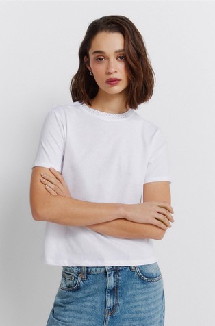Studded short sleeve T-shirt