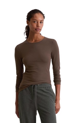 Majica dugih rukava od tencel™ modala i pamuka