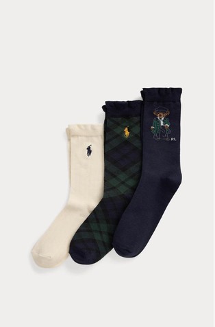 Polo Bear paket od 3 para čarapa