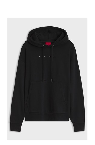 Oversize fit pulover s kapuljačom i otiskom straga
