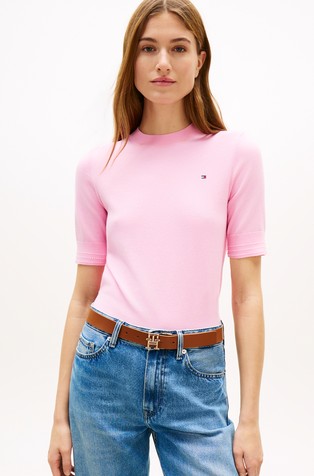 Cotton Knit Jersey Short Sleeve T-shirt