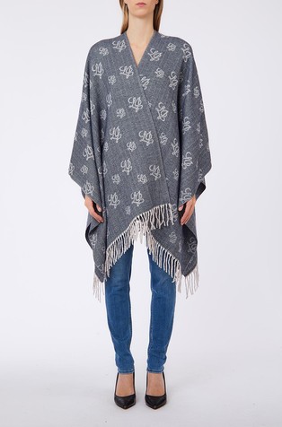 Logo Jacquard Poncho