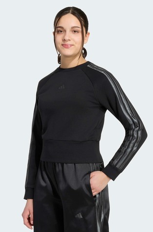 Essential Satin Logo Sweatshirt
