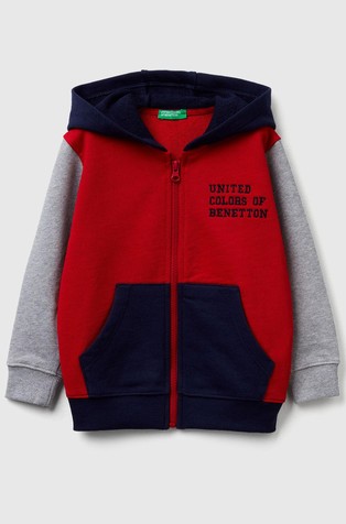 Pamučni pulover s kapuljačom i izvezenim logotipom