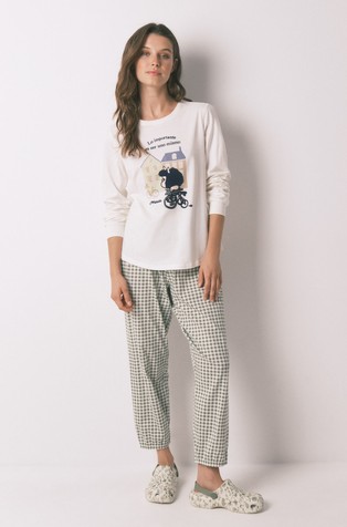 Mafalda cotton long pyjamas