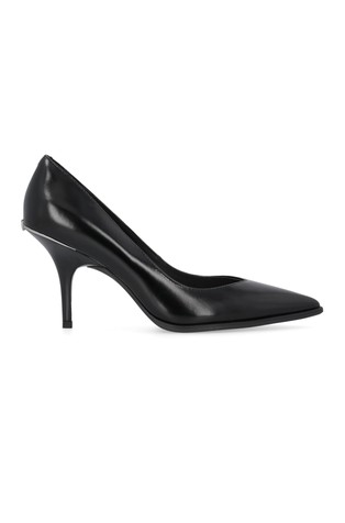 Lady leather pumps