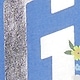 Plava - Blue Floral Logo