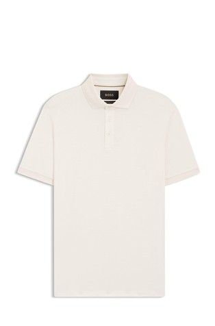 Regular fit polo majica od merceriziranog pamuka