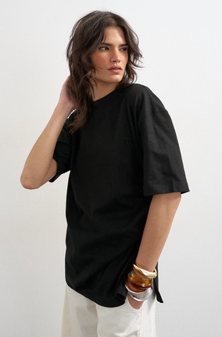 TSRIKKA oversized fit majica s detaljem čvora