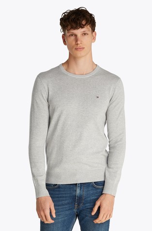 Pleten pamučni pulover