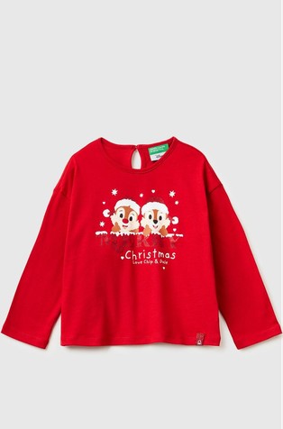 Chip & Dale ©Disney majica dugih rukava s božićnim otiskom