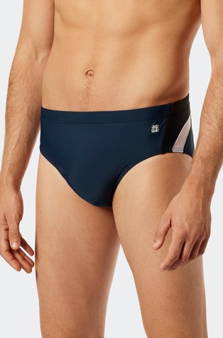 Nautical Active - Retro swim trunks knitwear recycled side stripes