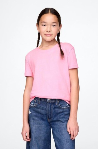 Relaxed majica kratkih rukava za djevojčice