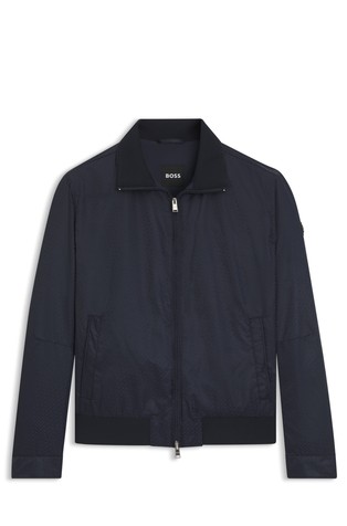 Vodoodbojna jakna s uzorkom monograma