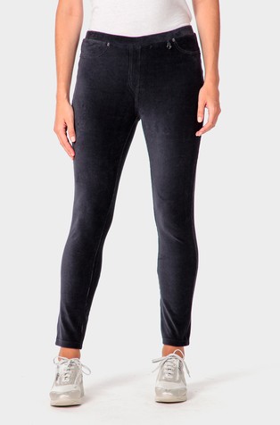 Skinny fit baršunaste hlače