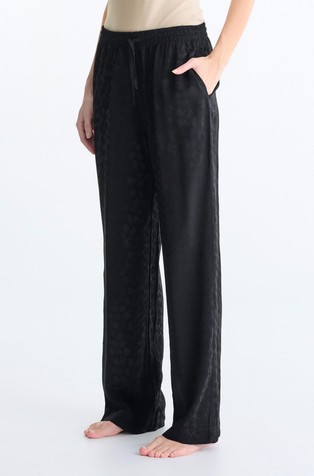 Talena pyjama bottoms with leopard print