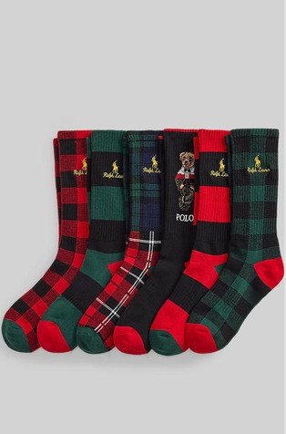 6-pack of Cotton-blend Socks