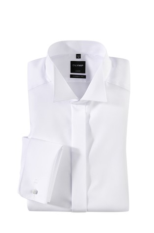 Luxor Soirée modern fit košulja za leptir mašnu i gumbe za manšete