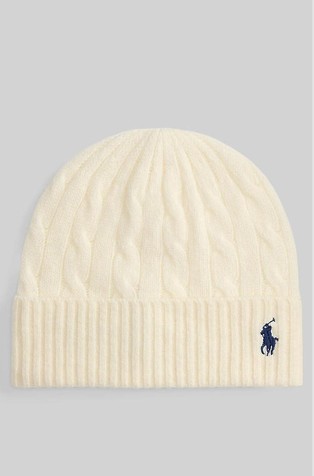 Pletena kapa od vune i kašmira