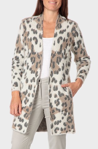 Animal print jacket