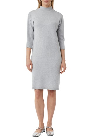 Kratka pletena haljina od mješavine viskoze