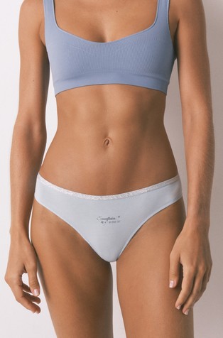 Gaćice od rastezljivog pamuka s lurexom