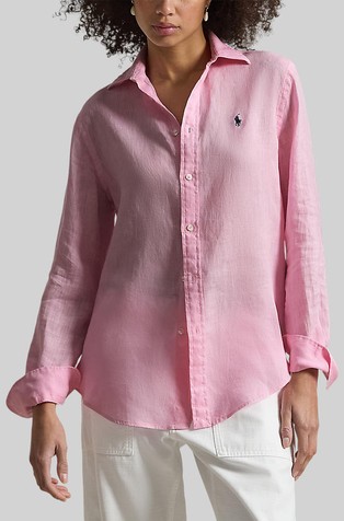 Classic fit lanena košulja