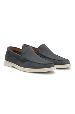 Suede loafers