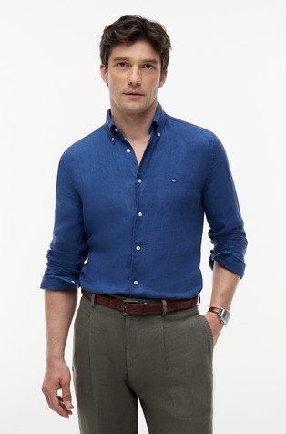 Regular Fit Linen Shirt