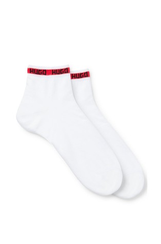 Paket od 2 para niskih čarapa s logo trakom
