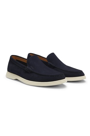 Suede loafers