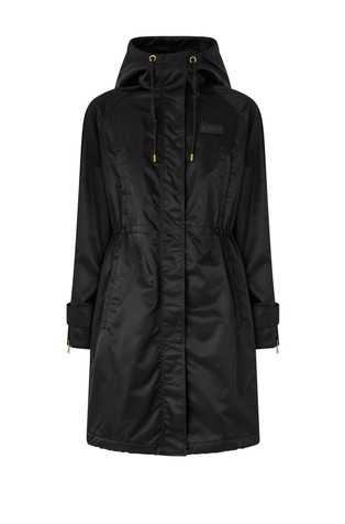 Duga parka s kapuljačom i umjetnim punjenjem