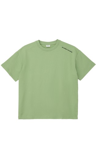 Oversized fit majica sa sloganom