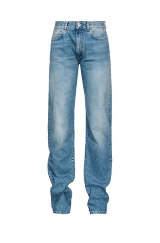 Loose fit jeans hlače s ispranim izgledom