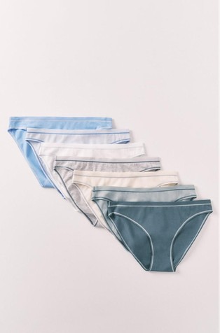 Paket od 7 gaćica od rastezljivog pamuka