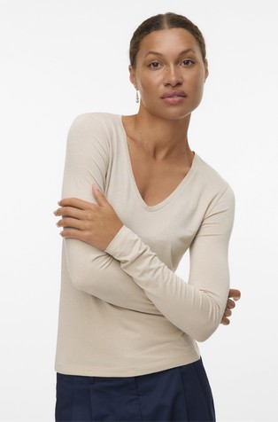 VMLAVA Long sleeved T-Shirt with lurex