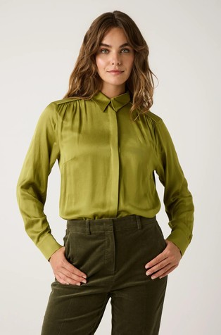 Satin viscose blouse